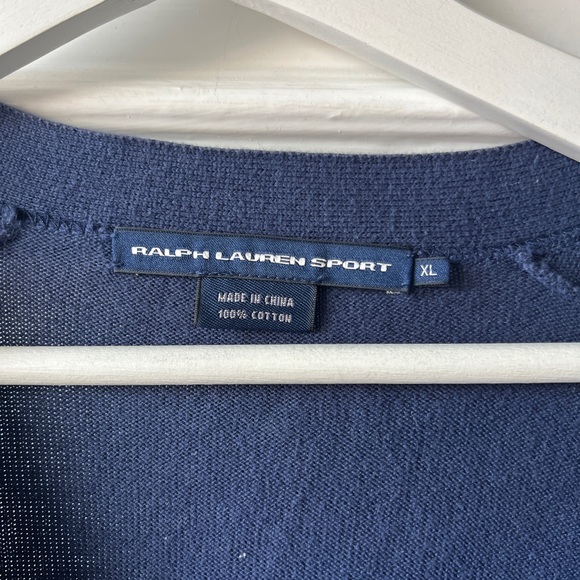 Ralph Lauren Sport Cotton Cardigan - Picture 2 of 4